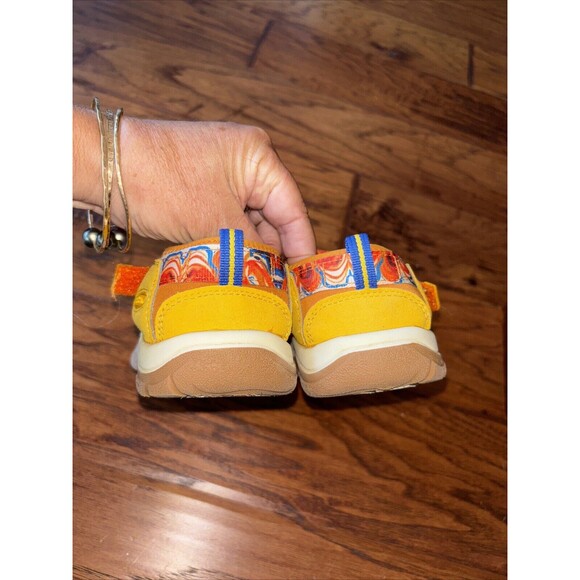 Keen Newport X Outdoor Afro Closed Toe Sandal Waterproof Shoe Hiking Kids Size 2 - Picture 4 of 10